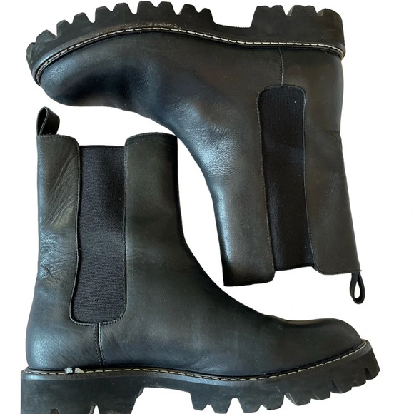 J.Crew Jaden High Shaft Chelsea Lug Sole Boot size 6.5 - Picture 5 of 10